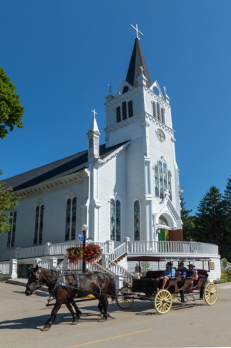 Mackinac Island St Anne's Church 