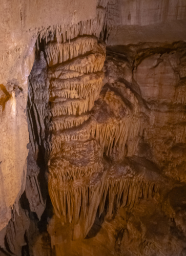 Mammoth Caves Frozen Niagra